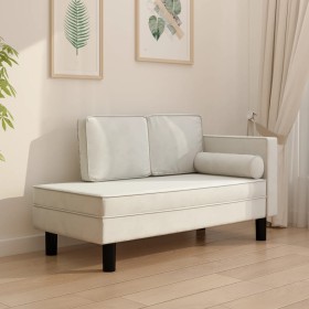 Divan sofa with cushions and cream velvet head cushion by vidaXL, Sofas - Ref: Foro24-340712, Price: 184,99 €, Discount: %