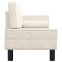 Divan sofa with cushions and cream velvet head cushion by vidaXL, Sofas - Ref: Foro24-340712, Price: 184,98 €, Discount: %