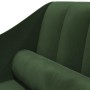 Diwansofa mit dunkelgrünem Samtkopfkissen von vidaXL, Sofas - Ref: Foro24-340716, Preis: 147,77 €, Rabatt: %