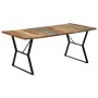 Mesa de comedor de madera maciza reciclada 180x90x76 cm de vidaXL, Mesas de cocina y de comedor - Ref: Foro24-247946, Precio:...