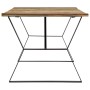 Mesa de comedor de madera maciza reciclada 180x90x76 cm de vidaXL, Mesas de cocina y de comedor - Ref: Foro24-247946, Precio:...