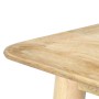 Mesa de comedor de madera maciza de mango 180x90x76 cm de vidaXL, Mesas de cocina y de comedor - Ref: Foro24-282720, Precio: ...