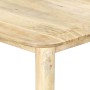 Mesa de comedor de madera maciza de mango 180x90x76 cm de vidaXL, Mesas de cocina y de comedor - Ref: Foro24-282720, Precio: ...