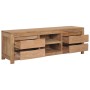 Mueble para TV de teca maciza 115x30x40 cm de vidaXL, Muebles TV - Ref: Foro24-282846, Precio: 210,50 €, Descuento: %