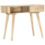 Mesa consola de madera maciza de mango 90x45x75 cm de vidaXL, Mesas auxiliares - Ref: Foro24-286180, Precio: 138,38 €, Descue...