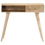 Mesa consola de madera maciza de mango 90x45x75 cm de vidaXL, Mesas auxiliares - Ref: Foro24-286180, Precio: 138,38 €, Descue...