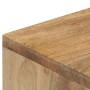 Mesa consola de madera maciza de mango 90x45x75 cm de vidaXL, Mesas auxiliares - Ref: Foro24-286180, Precio: 138,38 €, Descue...