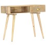 Mesa consola de madera maciza de mango 90x45x75 cm de vidaXL, Mesas auxiliares - Ref: Foro24-286180, Precio: 138,38 €, Descue...