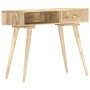 Mesa consola de madera maciza de mango 90x45x75 cm de vidaXL, Mesas auxiliares - Ref: Foro24-286180, Precio: 138,38 €, Descue...