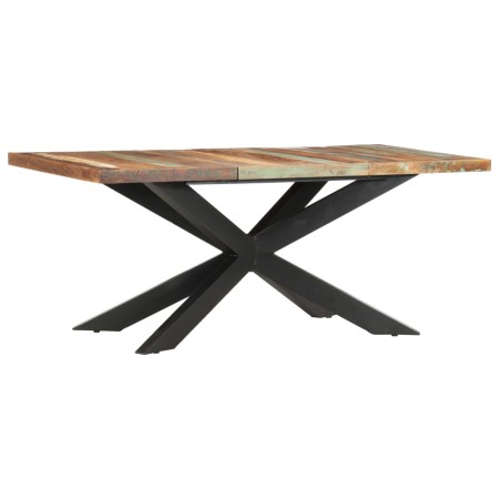 Esstisch aus recyceltem Massivholz, 180 x 90 x 76 cm von vidaXL, Küchen- und Esstische - Ref: Foro24-285966, Preis: 390,07 €,...