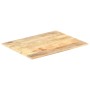 Tischoberfläche aus massivem Mangoholz 15–16 mm, 80 x 60 cm von vidaXL, Tischplatten - Ref: Foro24-286011, Preis: 69,56 €, Ra...