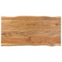 Mesa de comedor de madera maciza de acacia 154x80x76 cm de vidaXL, Mesas de cocina y de comedor - Ref: Foro24-286473, Precio:...