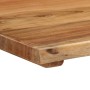 Mesa de comedor de madera maciza de acacia 154x80x76 cm de vidaXL, Mesas de cocina y de comedor - Ref: Foro24-286473, Precio:...