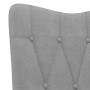 Silla de relajación de tela gris claro de vidaXL, Sillones - Ref: Foro24-327589, Precio: 90,67 €, Descuento: %