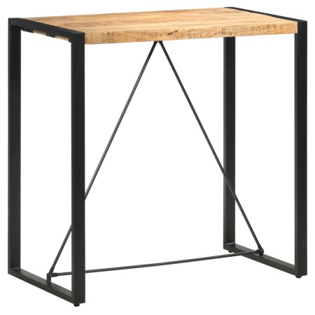 Hoher Küchentisch aus massivem Mangoholz 110x60x110 cm von vidaXL, Küchen- und Esstische - Ref: Foro24-285954, Preis: 257,37 ...