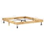 Estructura de cama de madera maciza de mango 160x200 cm de vidaXL, Camas y somieres - Ref: Foro24-285914, Precio: 283,64 €, D...