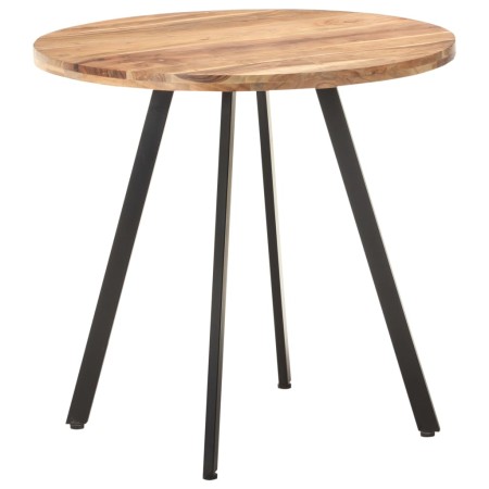 Mesa de comedor de madera maciza de acacia 80 cm de vidaXL, Mesas de cocina y de comedor - Ref: Foro24-320485, Precio: 144,50...