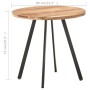 Solid acacia wood dining table 80 cm by vidaXL, Kitchen and dining tables - Ref: Foro24-320485, Price: 144,50 €, Discount: %