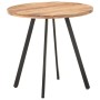 Solid acacia wood dining table 80 cm by vidaXL, Kitchen and dining tables - Ref: Foro24-320485, Price: 144,50 €, Discount: %