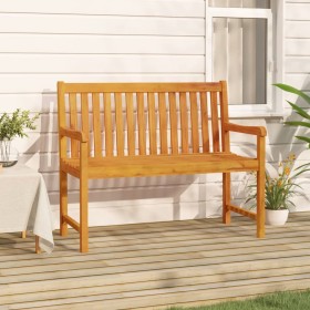 vidaxL Banco de jardín 110 cm madera maciza acacia de vidaXL, Bancos de jardín - Ref: Foro24-316610, Precio: 142,08 €, Descue...