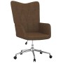 Silla de relajación de tela marrón de vidaXL, Sillones - Ref: Foro24-327636, Precio: 79,86 €, Descuento: %