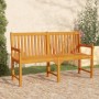 Banco de jardín 150 cm madera maciza de acacia de vidaXL, Bancos de jardín - Ref: Foro24-316611, Precio: 157,24 €, Descuento: %