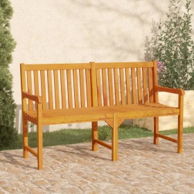 Banco de jardín 150 cm madera maciza de acacia de vidaXL, Bancos de jardín - Ref: Foro24-316611, Precio: 147,99 €, Descuento: %