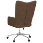 Silla de relajación de tela marrón de vidaXL, Sillones - Ref: Foro24-327636, Precio: 79,86 €, Descuento: %