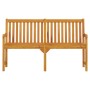 Garden bench 150 cm solid acacia wood by vidaXL, garden benches - Ref: Foro24-316611, Price: 157,24 €, Discount: %