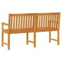 Garden bench 150 cm solid acacia wood by vidaXL, garden benches - Ref: Foro24-316611, Price: 157,24 €, Discount: %