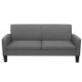 Sofá de 3 plazas 180x65x76 cm gris oscuro de vidaXL, Sofás - Ref: Foro24-244712, Precio: 338,96 €, Descuento: %