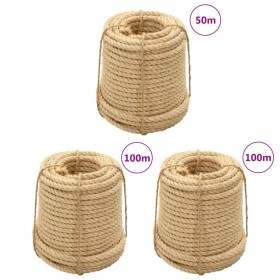 Cuerdas de sisal 3 uds 16 mm de vidaXL, Sogas y cuerdas metálicas - Ref: Foro24-3196230, Precio: 411,99 €, Descuento: %