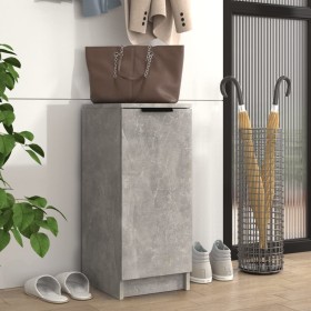 Concrete gray plywood shoe rack furniture 30x35x70 cm by vidaXL, Shoe racks and shoe organizers - Ref: Foro24-811416, Price: ...