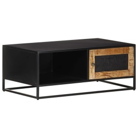 Rough mango wood coffee table 90x50x35 cm by vidaXL, Coffee table - Ref: Foro24-323149, Price: 156,99 €, Discount: %