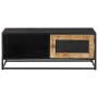 Mesa de centro madera de mango rugosa 90x50x35 cm de vidaXL, Mesas de centro - Ref: Foro24-323149, Precio: 156,22 €, Descuent...