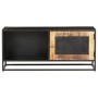 Solid rough mango wood TV cabinet 90x30x40 cm by vidaXL, TV Furniture - Ref: Foro24-323150, Price: 147,58 €, Discount: %