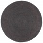 Dark Gray Round Handwoven Jute Rug 210cm by vidaXL, Rugs - Ref: Foro24-343597, Price: 114,08 €, Discount: %