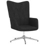 Relaxsessel mit Fußstütze aus schwarzem Stoff von vidaXL, Sessel - Ref: Foro24-327606, Preis: 90,23 €, Rabatt: %