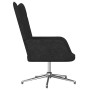 Relaxsessel mit Fußstütze aus schwarzem Stoff von vidaXL, Sessel - Ref: Foro24-327606, Preis: 90,23 €, Rabatt: %