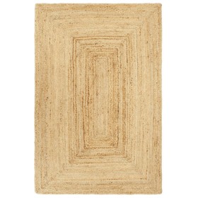 Alfombra hecha a mano de yute 180x250 cm de vidaXL, Alfombras - Ref: Foro24-343623, Precio: 142,96 €, Descuento: %