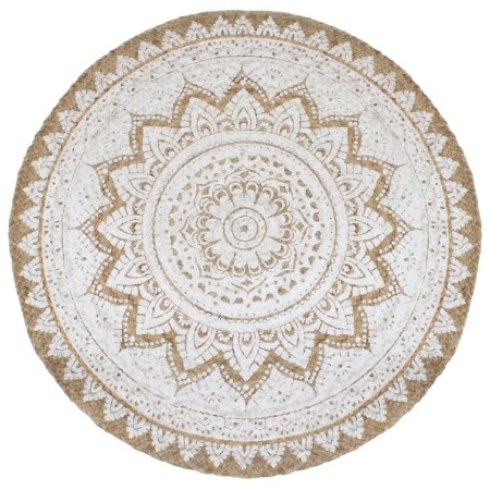 Round braided jute printed rug 240 cm by vidaXL, Rugs - Ref: Foro24-343589, Price: 187,89 €, Discount: %