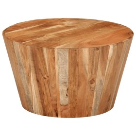 Mesa de centro de madera maciza de acacia Ø52x30 cm de vidaXL, Mesas de centro - Ref: Foro24-353891, Precio: 139,99 €, Descue...