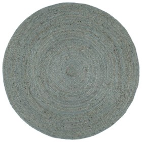 Olive green round handwoven jute rug 240 cm by vidaXL, Rugs - Ref: Foro24-343601, Price: 154,99 €, Discount: %