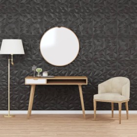 Wall panels 24 pcs XPS amethyst black 50x50 cm 6 m² by vidaXL, Wall covering - Ref: Foro24-356947, Price: 69,66 €, Discount: %