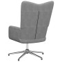 Dark Gray Fabric Relaxation Chair with Footrest by vidaXL, Armchairs - Ref: Foro24-327601, Price: 90,99 €, Discount: %