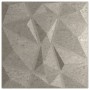 Wall panels 24 pcs concrete gray diamond 50x50cm XPS 6 m² by vidaXL, Wall covering - Ref: Foro24-356927, Price: 70,93 €, Disc...