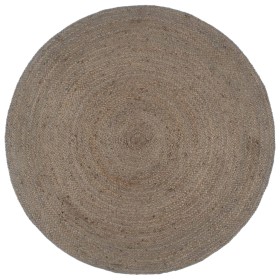 Gray Round Handwoven Jute Rug 240cm by vidaXL, Rugs - Ref: Foro24-343595, Price: 154,99 €, Discount: %