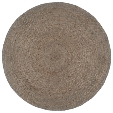 Gray Round Handwoven Jute Rug 240cm by vidaXL, Rugs - Ref: Foro24-343595, Price: 154,99 €, Discount: %