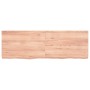 Estante pared madera roble tratada marrón claro 120x40x(2-6) cm de vidaXL, Estantes y estanterías - Ref: Foro24-363695, Preci...