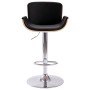 Black synthetic leather kitchen stool by vidaXL, Kitchen stools - Ref: Foro24-287378, Price: 101,28 €, Discount: %